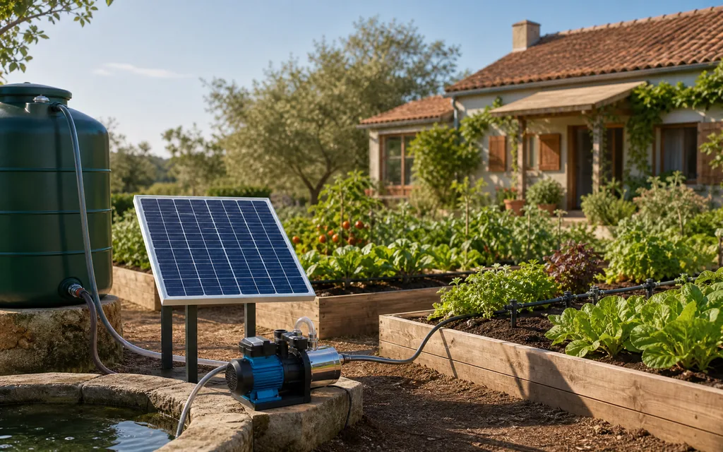 1.5HP system for a family vegetable garden
